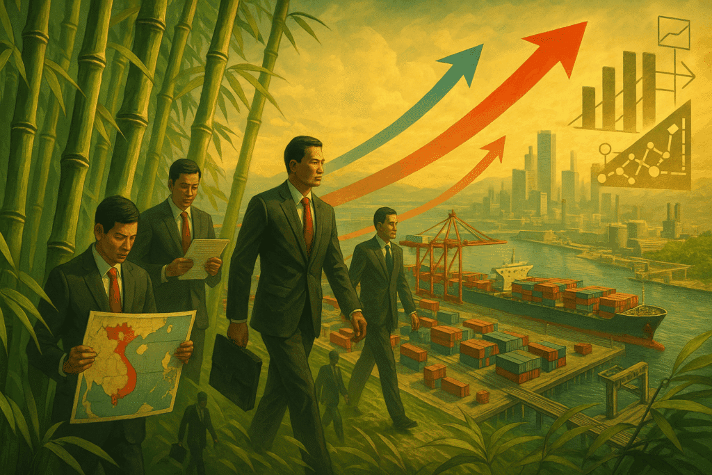 Illustration géoéconomique du Vietnam : de la diplomatie du bambou à la puissance industrielle émergente