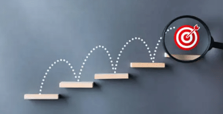 La montée par paliers successifs conduit à l'objectif, dès lors que chaque étape est mesurée et évaluée.